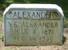 Alexander, W. E.